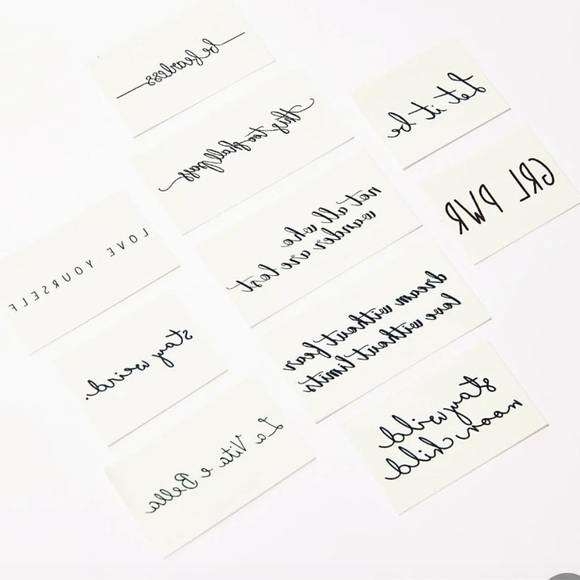 Inked Dani X Anthro New Expressions Temp Tattoo - Picture 4 of 12